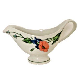 VILLEROY & BOCH Amapola Gravy Boat EUC!! NWOT!